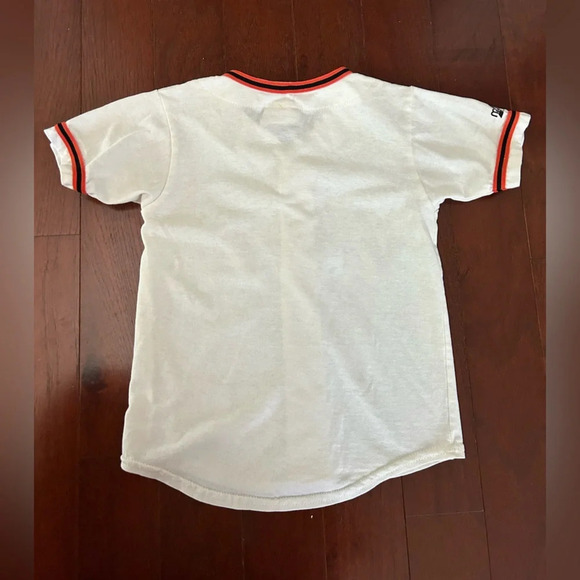 Vintage San Francisco Giants Jersey Cream Majestic MLB Baseball Inaugural Season - Picture 6 of 8